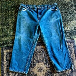 Faded Glory Men’s baggy/wide jeans, 50x30”